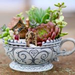 Fairies and Succulents Teacup Garden