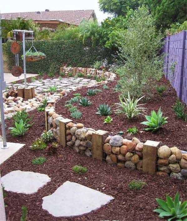 30+ DIY Garden Bed Edging Ideas