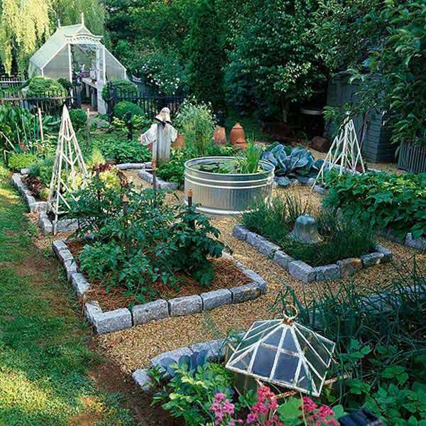 Garden Bed Edging Ideas