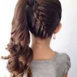Fancy Little Girl Hairstyle with Braids