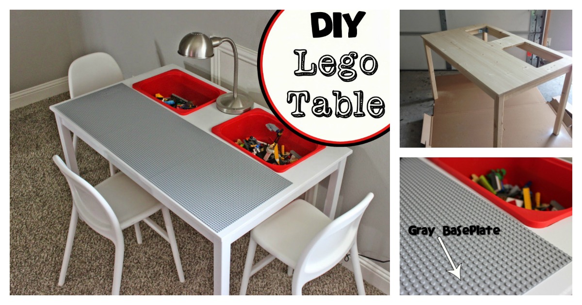 kids lego play table