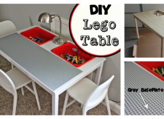 How To Transform a IKEA Table into Kids’ LEGO Play Table