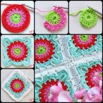 How to Crochet Pretty Granny Square Blanket