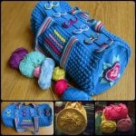 How to Crochet Round Bag