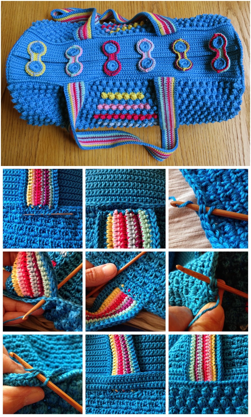 Free Crochet Round Bag Pattern