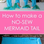 How to Make No-Sew Mermaid Tails