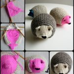 Knit Hedgehogs with Free Pattern