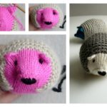 knit hedgehogs with free pattern