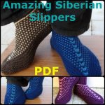 Knitting Amazing Siberian Slippers with Pattern