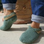 Knitting Grouse Slipper with Free Pattern