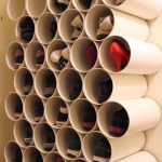 amazing shoe rack made of PVC pipes