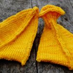 Knit Duck Feet Baby Socks with Free Pattern