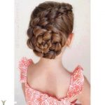 Fancy Little Girl Hairstyle with Braids