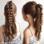 Fancy Little Girl Hairstyle with Braids