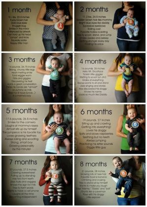 20+ Creative Monthly Baby Photo Ideas for Baby's 1ST Year - Page 2 of 2