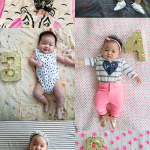 Creative Monthly Baby Photo Ideas for Baby’s 1ST Year