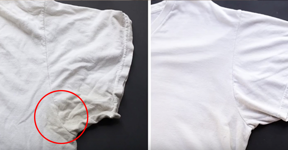 Remove Sweat Stains From Shirt