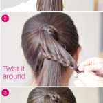 spiral lace braid hairstyle