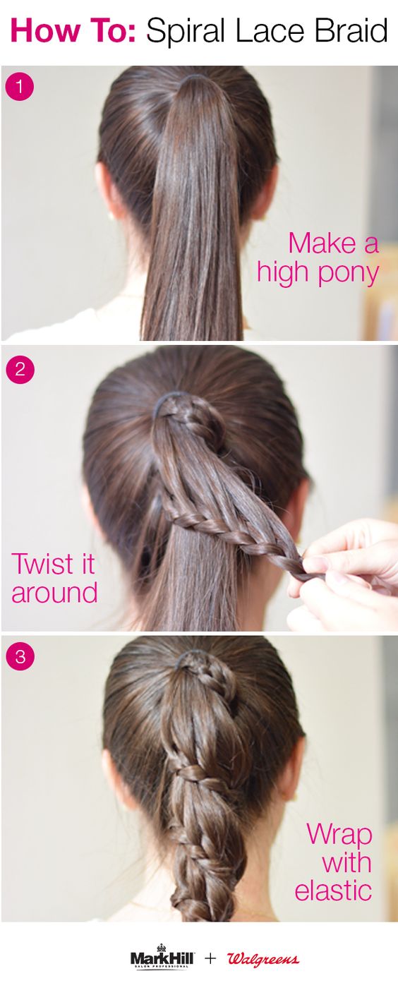 spiral lace braid hairstyle