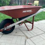 Upcycled Wheelbarrow for the Garden