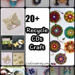 20+ Brilliant Recycle Old CDs Craft Ideas