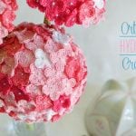 Crochet Hydrangea Flower with Free Pattern