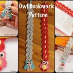 Crochet Owl Bookmark with Pattern