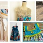 10+ Free Crochet and Fabric Dress Patterns