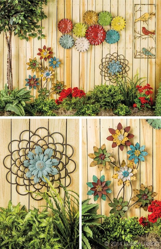 Cool DIY Ideas To Decorate Your Garden Fence