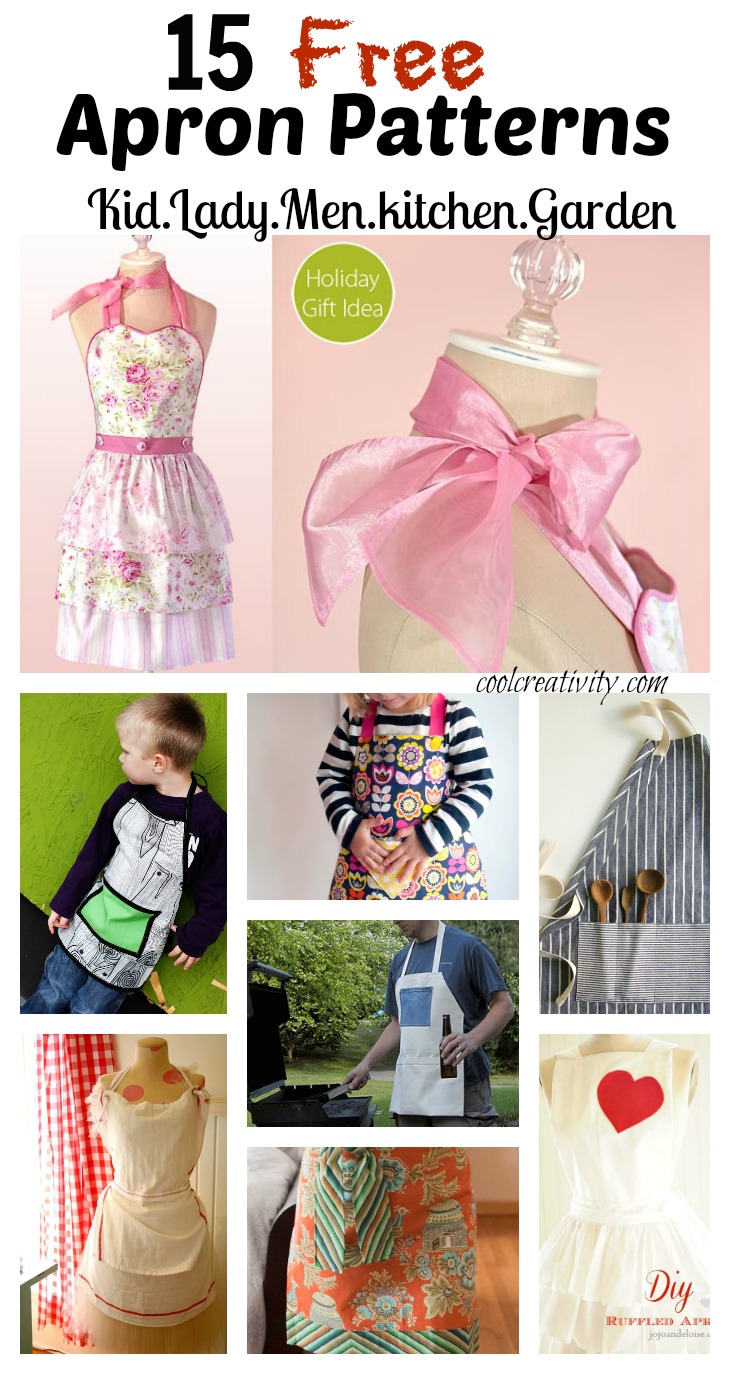 15 DIY Apron Sewing Patterns