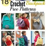 18 Crochet Backpack with Free Patterns p1