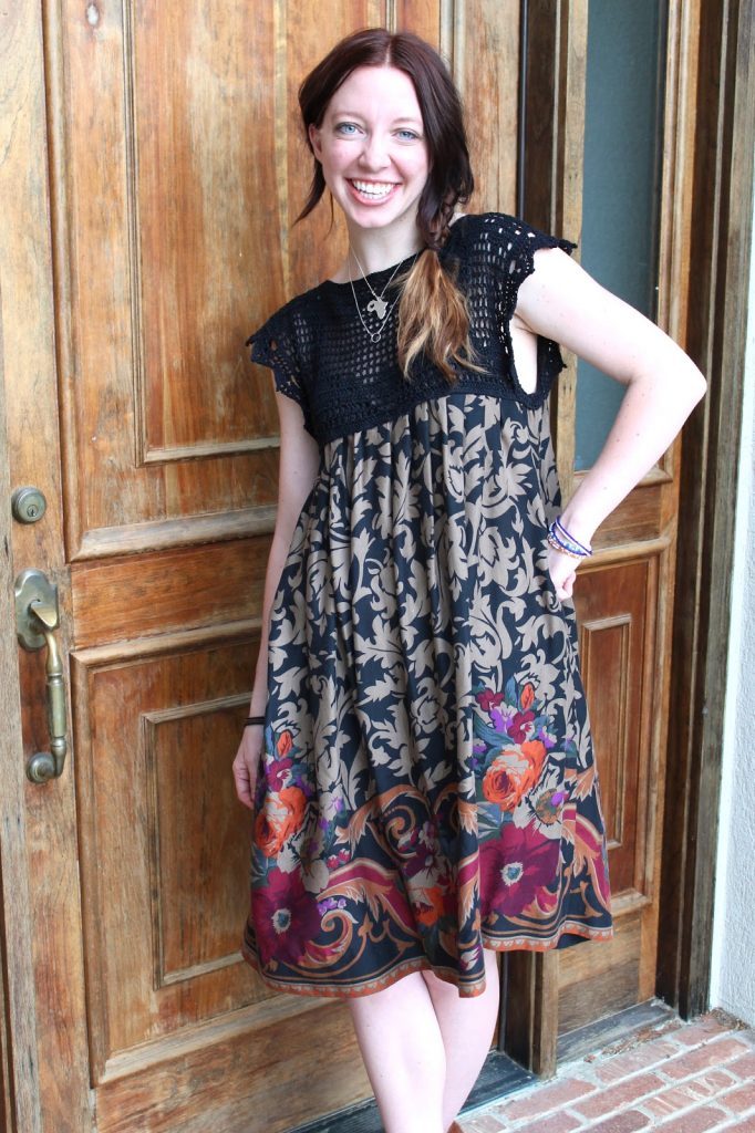 Crochet and Fabric Dress Patterns - Полярность
