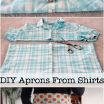 DIY Aprons From Shirts