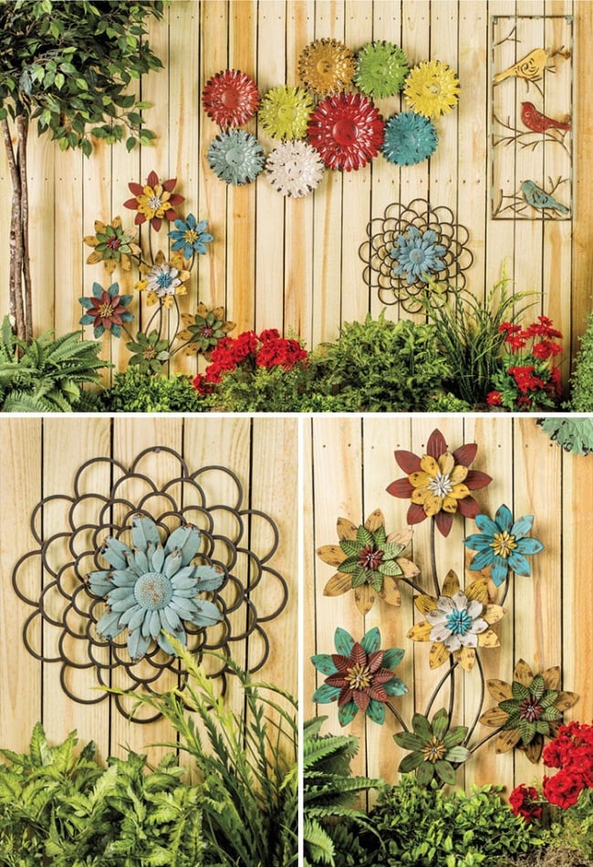 Cool DIY Ideas To Decorate Your Garden Fence