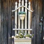 Cool DIY Ideas To Decorate Your Garden Fence 1