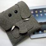 Cool Wool Felt Animal iPad Case, MacBook and Kindle Sleeves