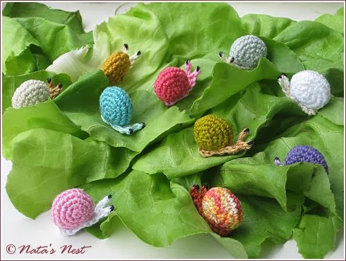 Crochet Snail with Free Pattern