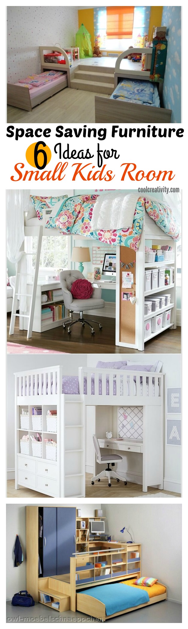 6 Space Saving Furniture Ideas for Small Kids Room 