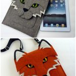 7 Cool Wool Felt Animal iPad Case, MacBook and Kindle Sleeves