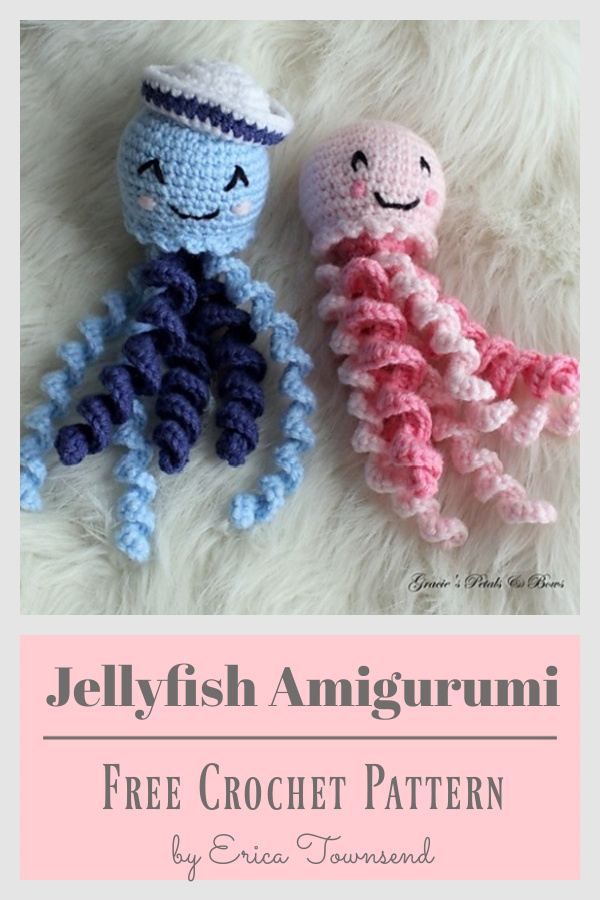 Amigurumi Jellyfish Crochet Free Pattern