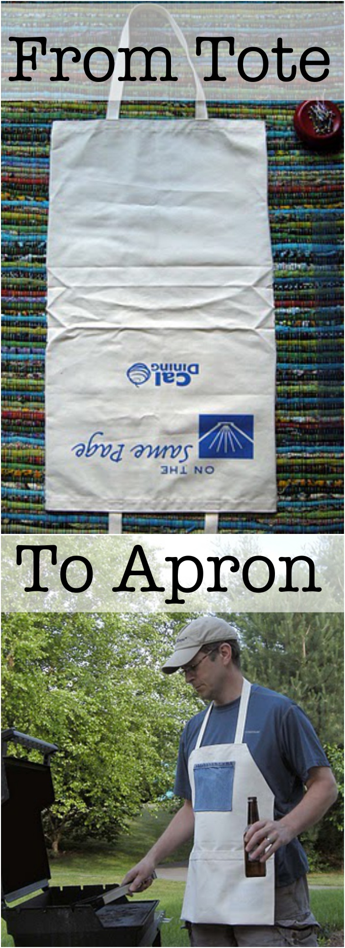 Apron from Tote Tutorial