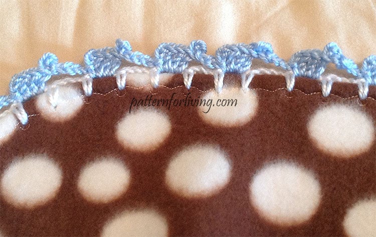 Baby Elephants on Parade Crochet Edging with Free Pattern