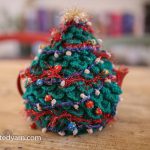 Christmas Tree Tea Cosy Free Crochet Pattern