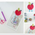 Crochet Apple Paperclip Bookmark Tutorial