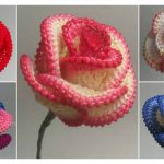 How to Crochet Pretty Roses