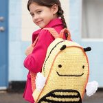 Crochet Busy Bee Backpack with Free Pattern