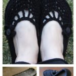 Crochet Flat with Flip Flop Soles