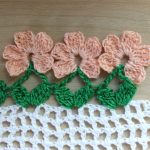 Crochet Flower Edging with Free Pattern