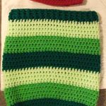 Crochet Hungry Caterpillar Cocoon and Hat Set with Free Pattern