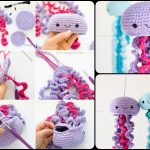 Crochet Amigurumi Jellyfish with Free Pattern